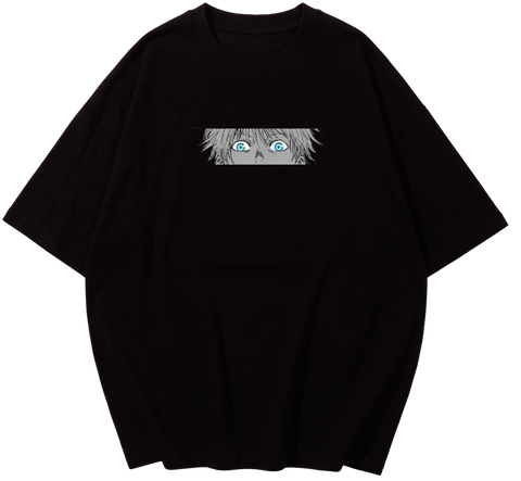 Gojo Satoru – Unlimited Void Oversized Streetwear T-Shirt By Zilzy