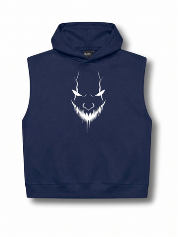 Ghost Smiling Hoodie Gym Ware By Faturo