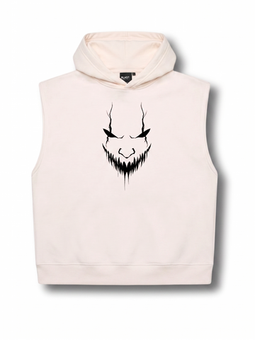 Ghost Smiling Hoodie Gym Ware By Faturo