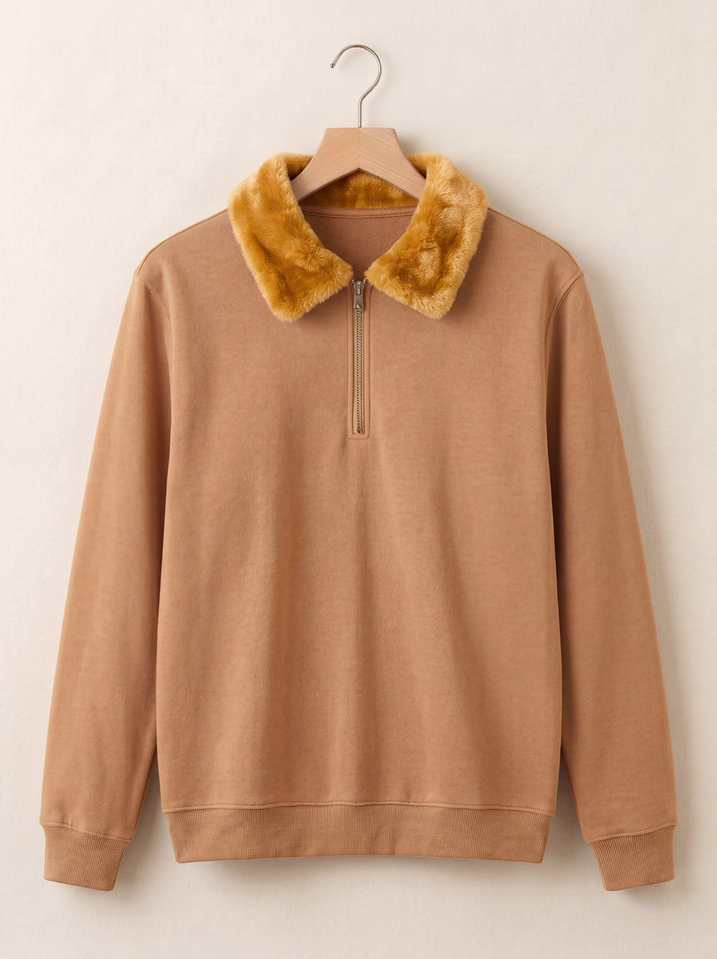 Sweat Shirt Faux Fur Unisex By Zilzy