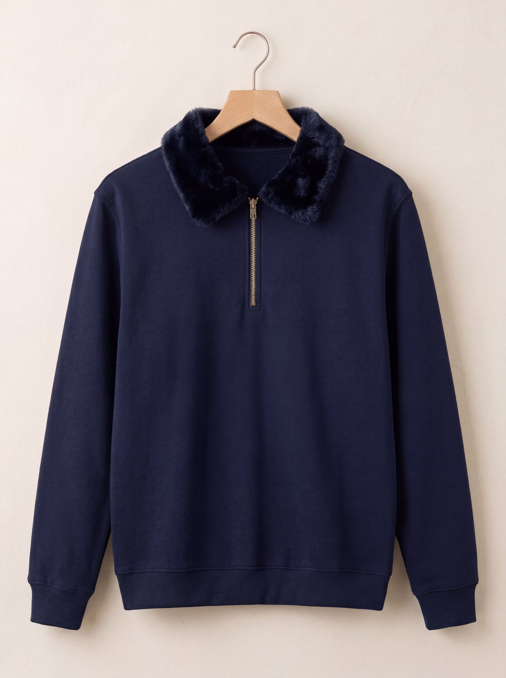 Sweat Shirt Faux Fur Unisex By Zilzy