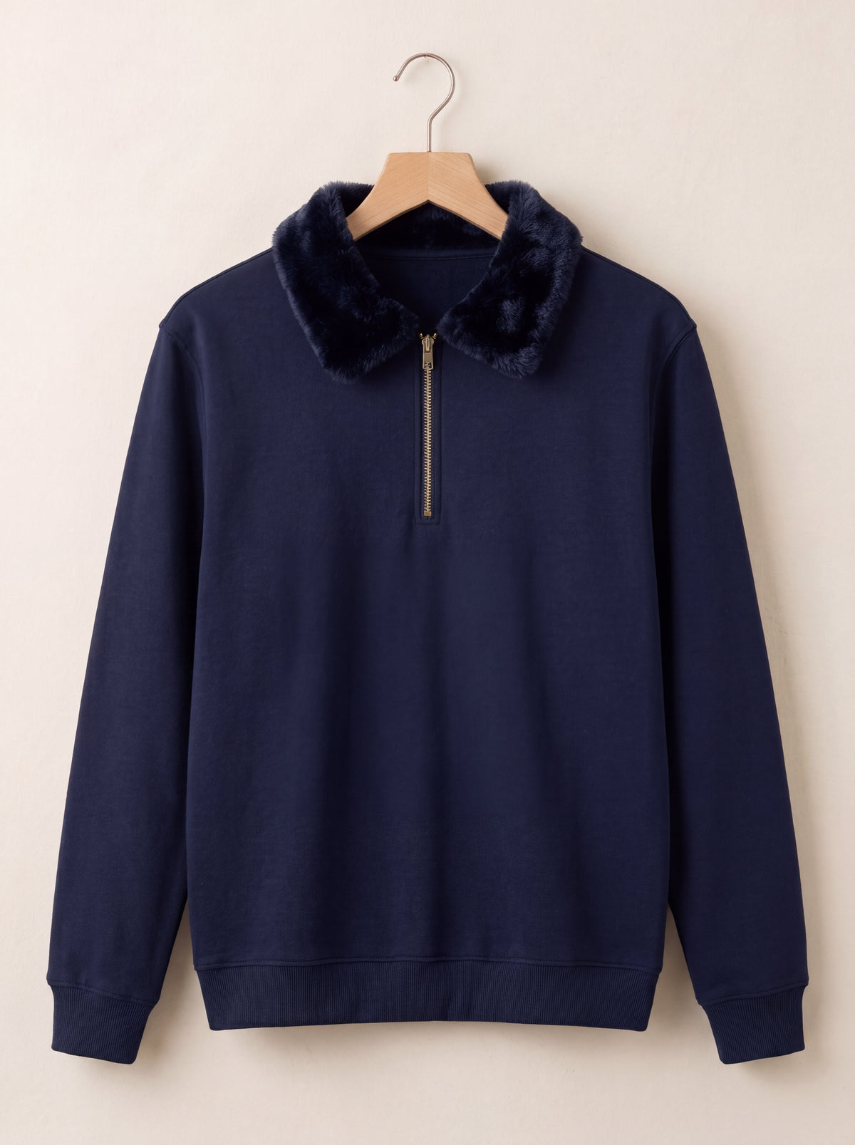 Sweat Shirt Faux Fur Unisex By Zilzy
