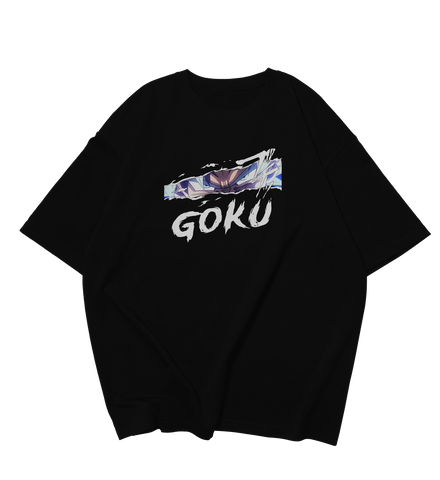 Premium Oversized Anime T-Shirt - Ultra Instinct Goku Graphics