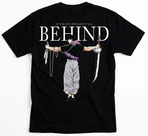 Toji Fushiguro "Left It All Behind" Anime T-Shirt By Zilzy
