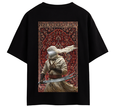 Muslim, Shia and Proud" Zulfiqar Graphic Oversized T-Shirt By Zilzy