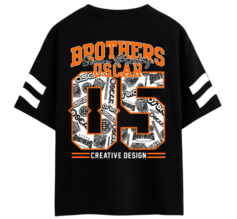 Brothers Oscar 05 Oversized Streetwear T-Shirt