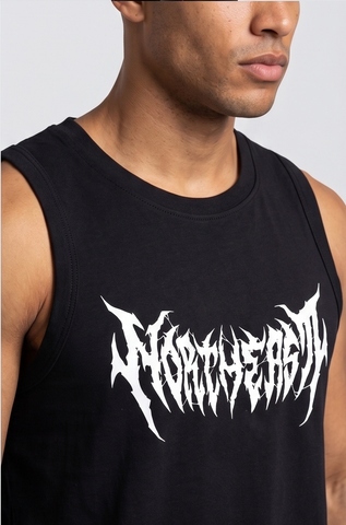 Urban Gothic Graphic Print Tank Top | HD DTF Printed Sando By Zilzy